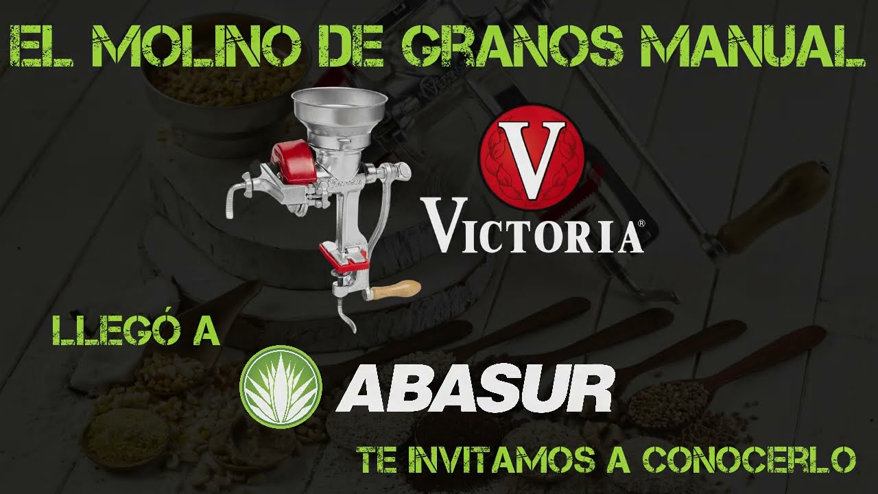 Molino Estrella Vs molino Victoria, comparativa de molinos de granos  manuales - ABASUR