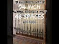 Custom rod racks in any size from 4 to 94 inches, by Chris Skrobarczyk Carpentry #fishing #storage