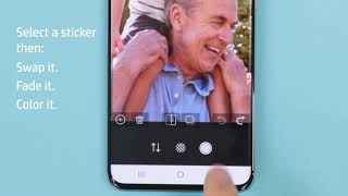 HP Sprocket: How to Use Custom Stickers screenshot 5