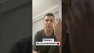 Önemli̇ Bi̇lgi̇lendi̇rme