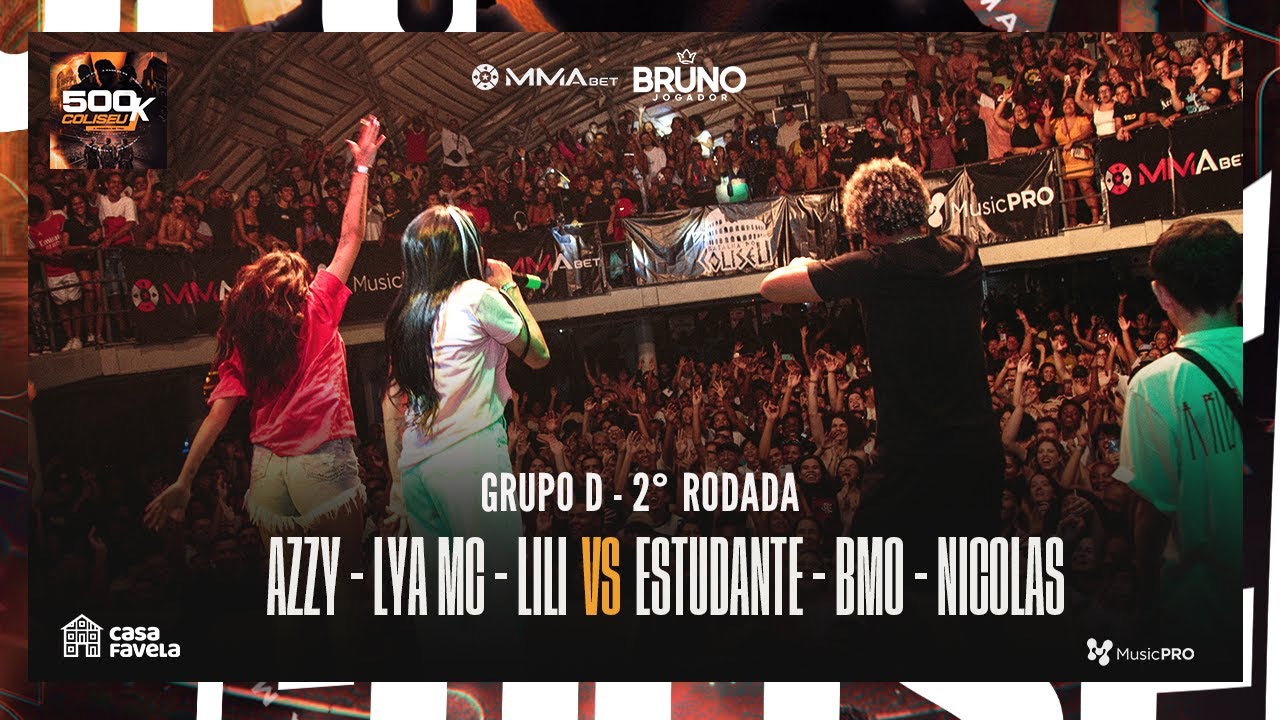 (A VIBE DO ANO 🔥 🔥) AZZY, LYA, LILI X BMO, NICOLAS E ESTUDANTE- GRUPO D - 2° RODADA - 