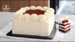 Red Velvet Cake with Ermine Frosting | Easy and Stable Buttercream Frosting