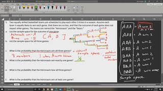 MAT 152   Sample Space and Probability