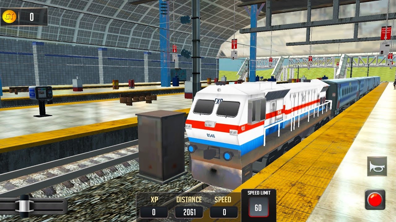 Train Driving School - Train Game - (Level 7) Gameplay #5