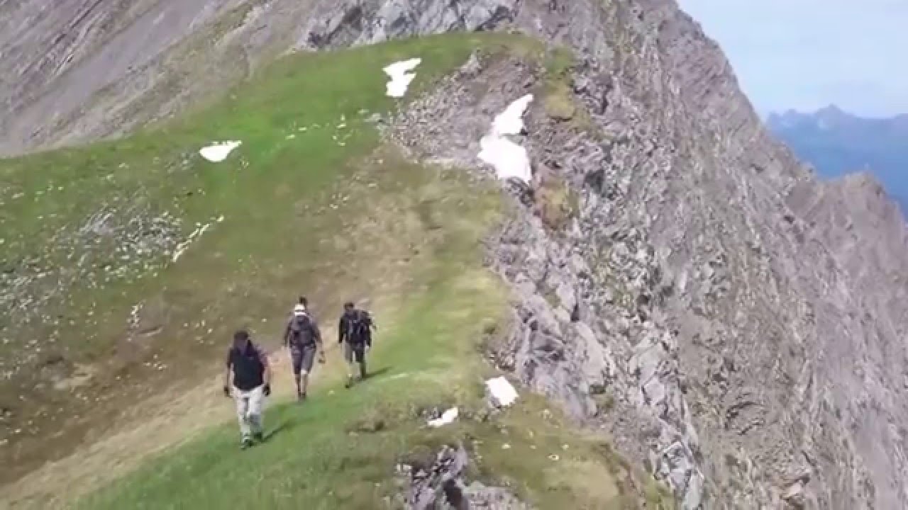 Walking the Gartner Wand in the Austrian Alps YouTube