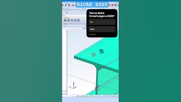 HiCAD Hacks: Normbohrungen neu gedacht #cad #news #fyp #shorts #shortvideo