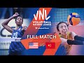  usa vs  chn  full match  preliminary phase  womens vnl 2022