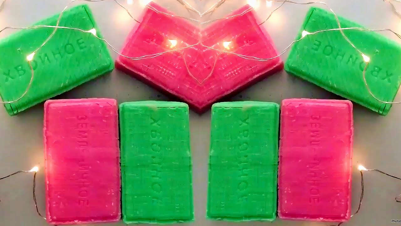 ASMR Soap Cubes Cutting Soap Carving Soap Crunch Best ASMR