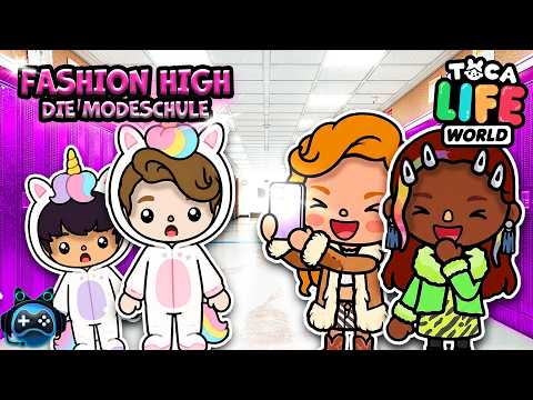 SAVAGE THEMED DAY PRANK FOR TIKTOK FAME😆 FASHION HIGH - THE FASHION SCHOOL 👗🏫