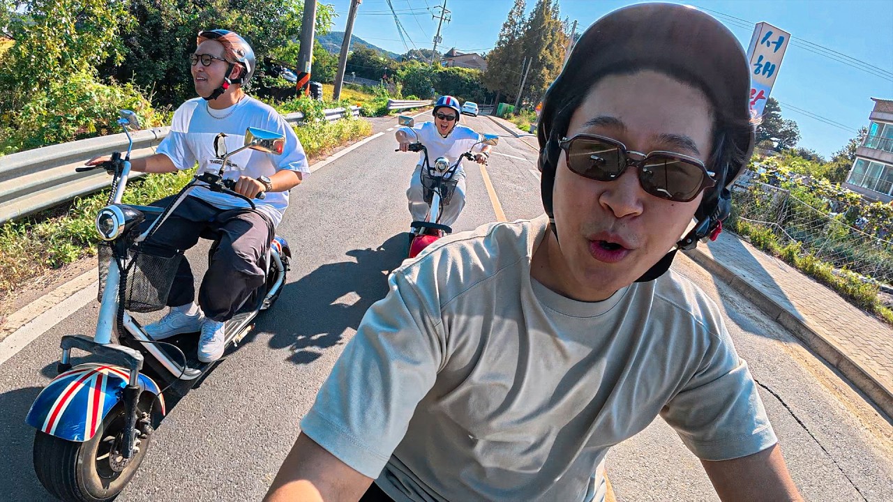 1박 2일 낭만의 신시모도 급습 브이로그 썸네일