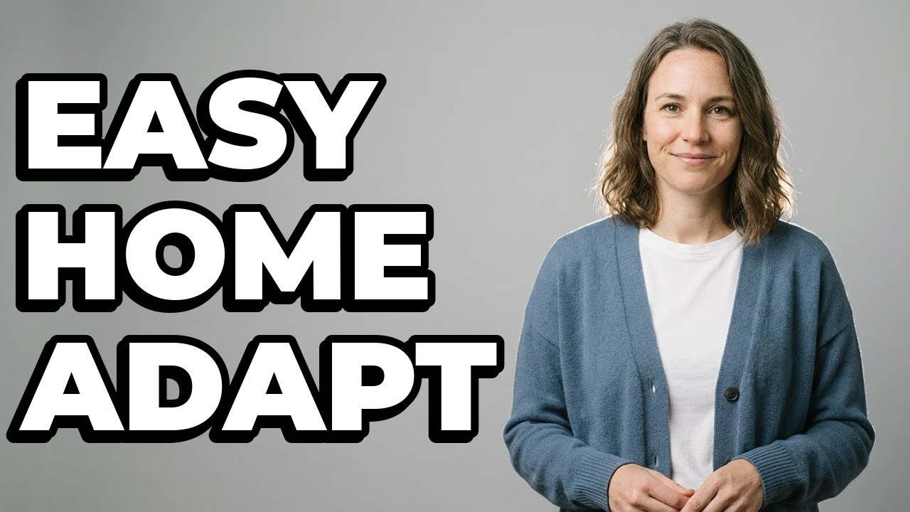 How Can I Adapt My Home for Less Effort?