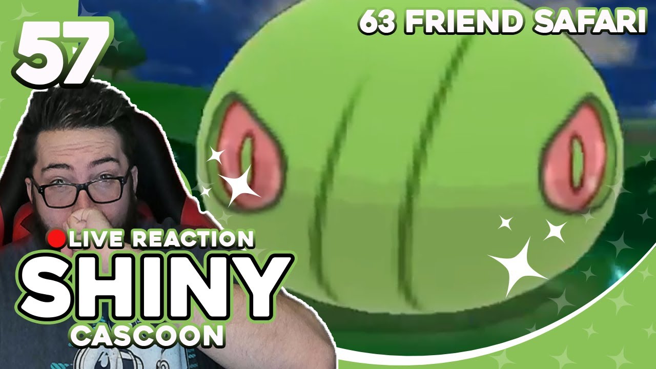 SUPER QUICK SHINY! SHINY CASCOON IN 63 ENCOUNTERS!!  | Pokémon XY Shiny Reaction #57 | CBAD