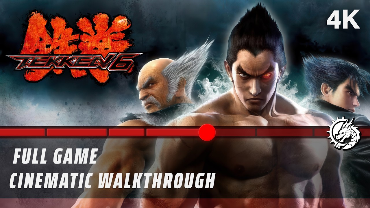 Tekken 6 Full Game Cinematic Walkthrough | 4K 60FPS [No Commentary]