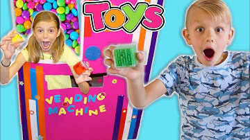 Toy Vending Machine KiDS Story Learning With Fidget Toys!