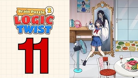 Brain Puzzle 2 Logic Twist Level 11 Mirror Ghost 