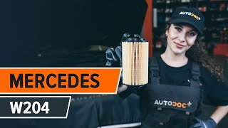 Motoroliefilter monteren MERCEDES-BENZ C-CLASS (W204): gratis video