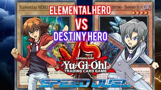 JADEN VS ASTER PHOENIX UN DUELO BASTANTE EPICO¡¡ SPEED DUEL elemental hero vs destiny hero