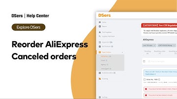 Explore DSers - Reorder AliExpress Canceled orders - DSers