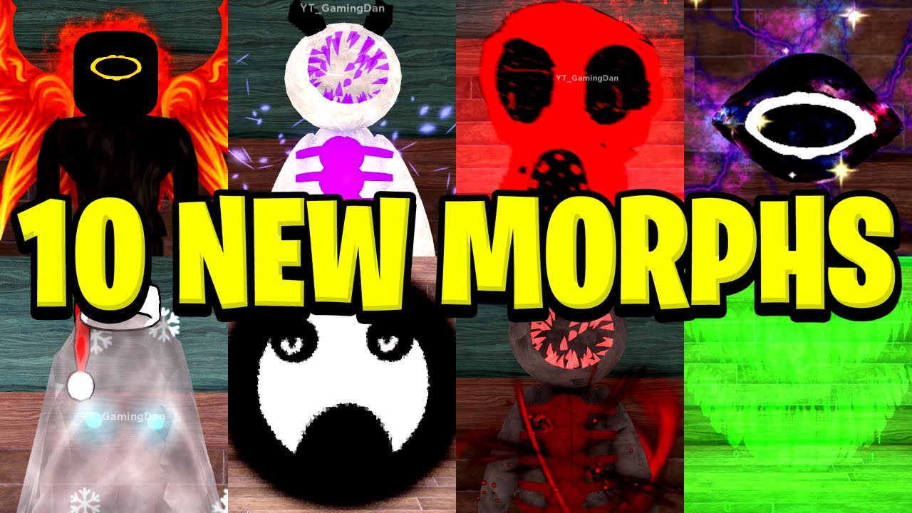 ALL Monsters + NEW Characters Morphs in Find The DOORS Morphs