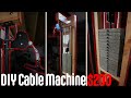 DIY WOOD + CONCRETE Cable Machine (HOW TO VIDEO)