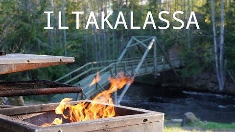 Iltakalassa ja tulilla Kyykoskella.