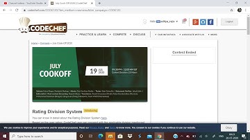 CODECHEF JULY COOK OFF. 19-07-2020.