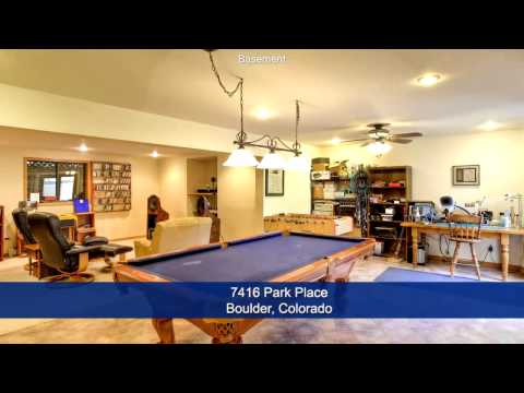 7416 Park Place, Boulder, CO home video tour