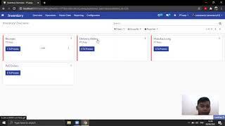 Explore Technical Setting ; manage push and pull inventory Odoo 12