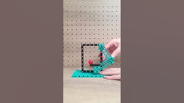 Parallel link prevents ball from falling