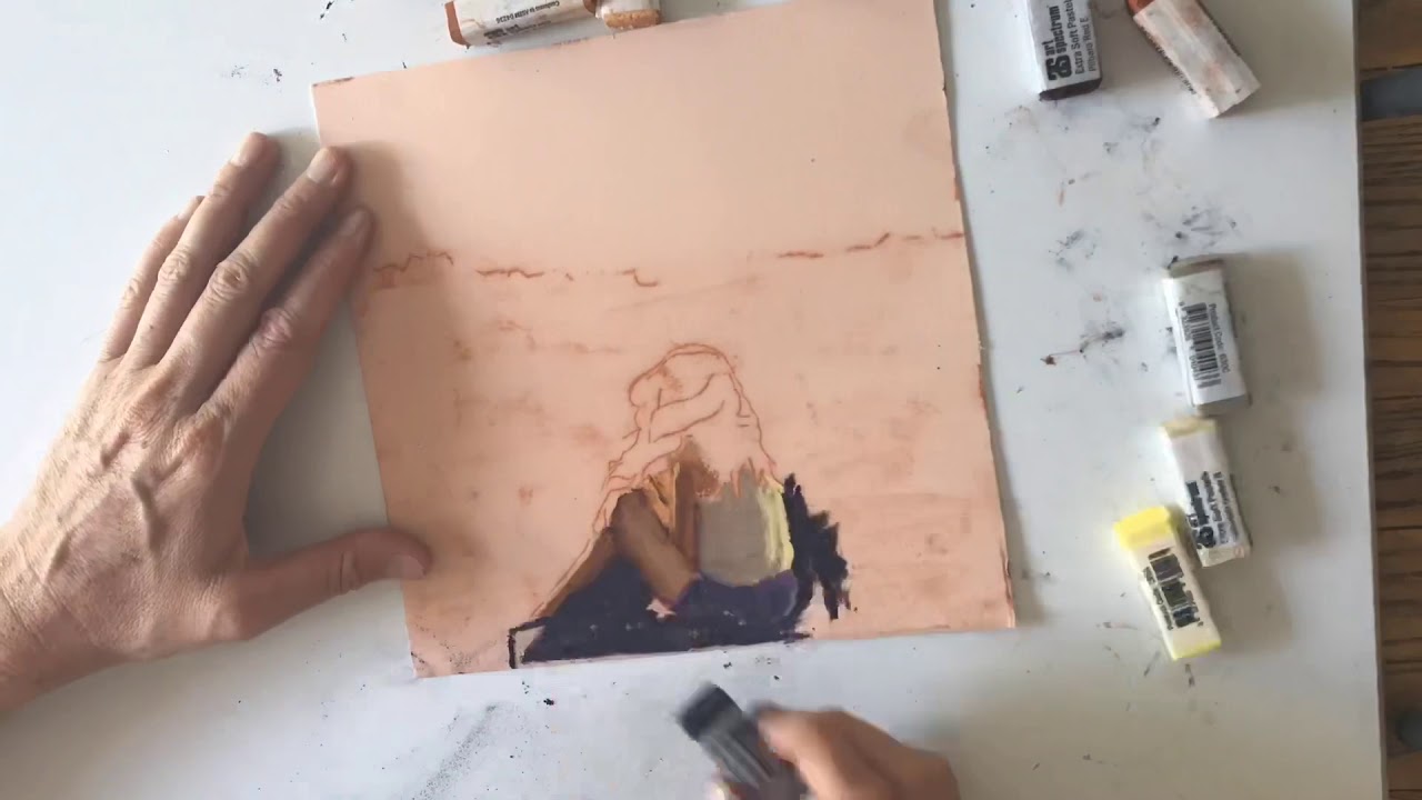 Pastel Painting Demo using Art Spectrum Pastels