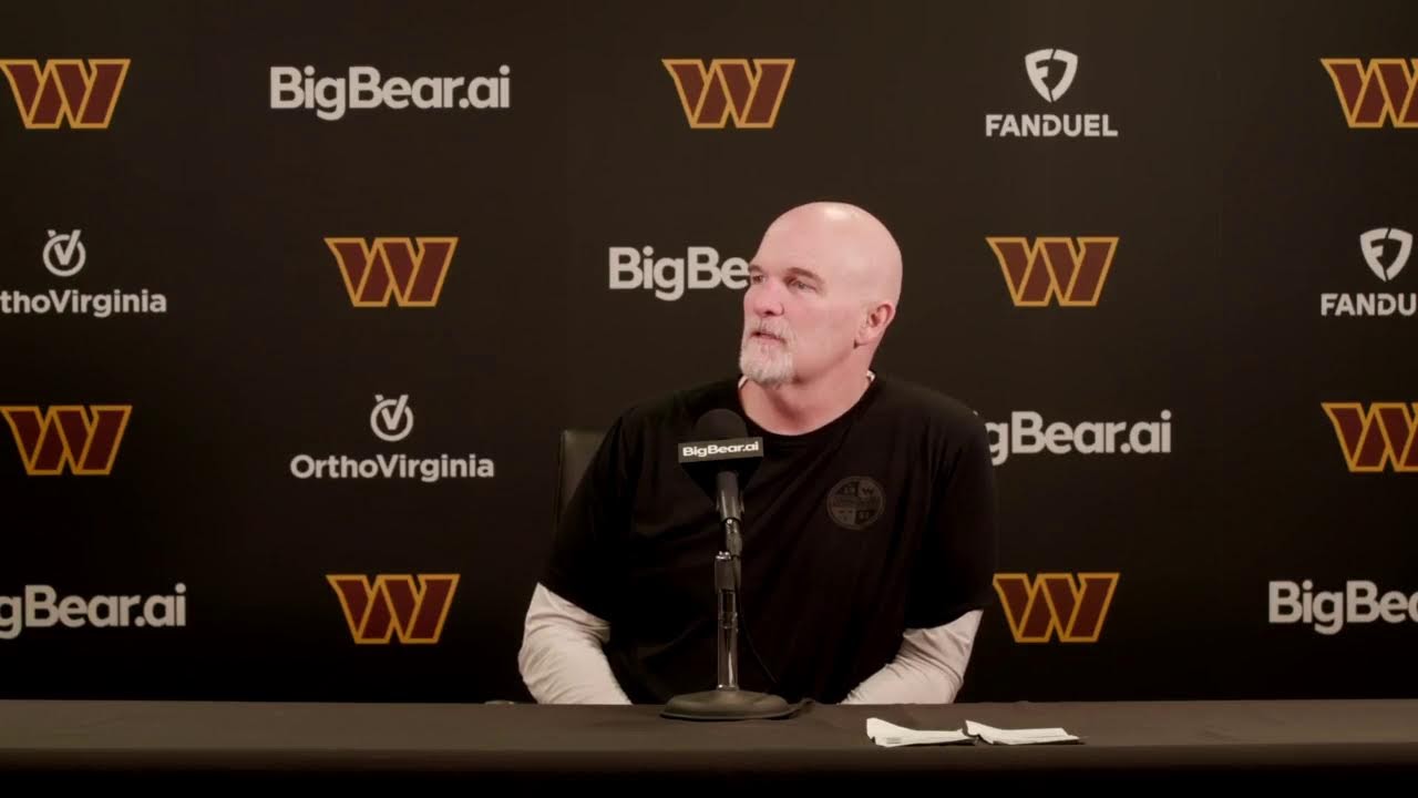 HC Dan Quinn Speaks to the Media After the Last Practice of the Week | Washington Commanders