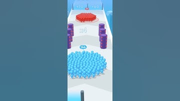 Black Steve Minecraft Theme Crowd Count Master Run 3D Gameplay