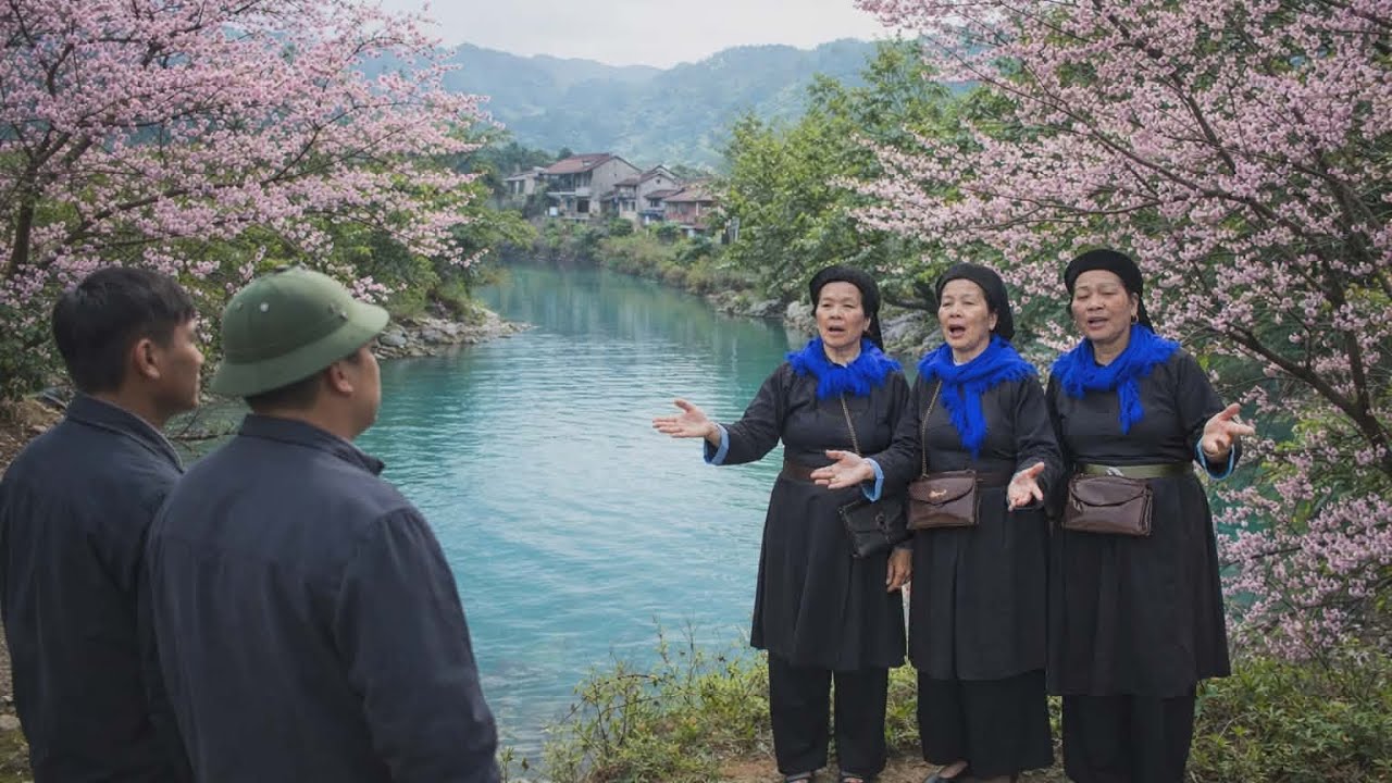 Lượn hà lều đối đáp hạ lang, Quảng hòa