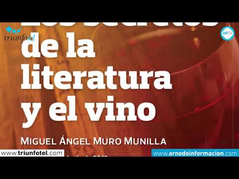 Conferencia “Los secretos de la literatura y el vino”