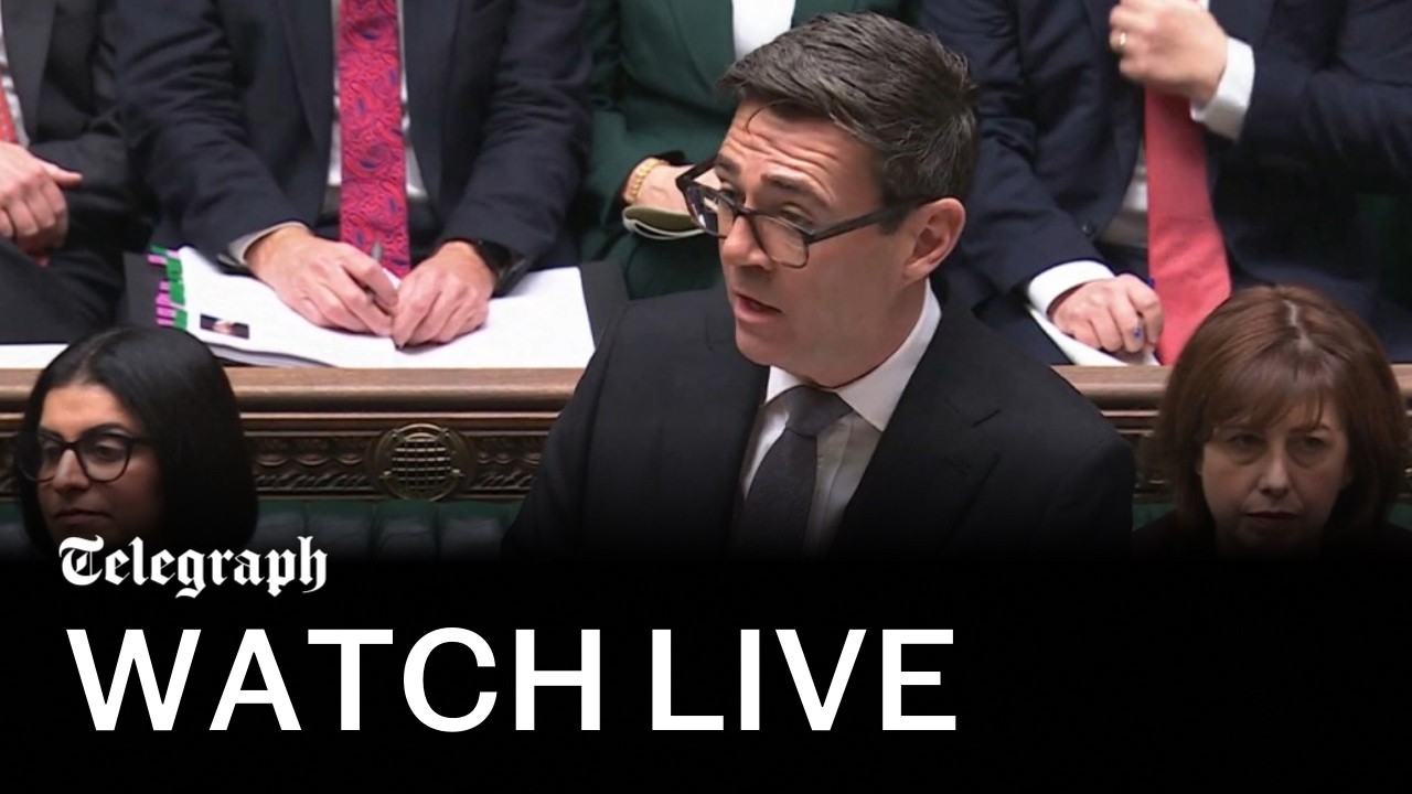 Coming up: Andy Burnham faces Kemi Badenoch at PMQs