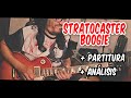 Stratocaster Boogie de #Pappo's #Blues + Partitura + Análisis