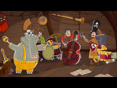 'Flying animals' animation series episode 'MUSICAL PIRATES' 13+