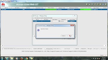 HOW TO HUAWEI  RTN LOGIN PROCESS...