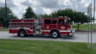 Olathe, KS FD Engine 52 Responding Code 3 on July 3, 2026 at 1543hrs
