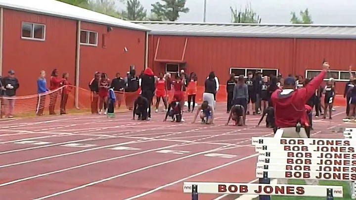 Kayla Pennington 100M Prelims Sectionals