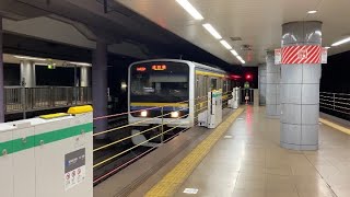 【入線】JR成田空港（成田第1ターミナル）駅・209系電車入線 #japan #narita #airport #access