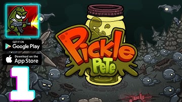 Pickle Pete: Survivor Gameplay Walkthrough Part 1 (iOS, Android)