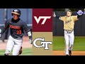 Virginia Tech vs #13 Georgia Tech (EXTRA INNINGS THRILLER!) | 2022 College Baseball Highlights