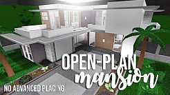 Roblox Bloxburg Modern Oasis Loft 118k Large House Build 65k - roblox 118k home