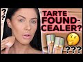 TARTE FOUNDCEALER?? HYBRID SKINCARE FOUNDATION?? WEAR TEST & REVIEW!!