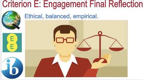 Criterion E- Engagement Final Reflection Extended essay