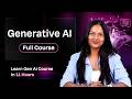 Learn Generative AI Full Course Free | Complete Gen AI Course 2026 | Intellipaat