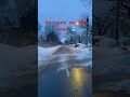 Blizzard 2026 no cars on the road 😱