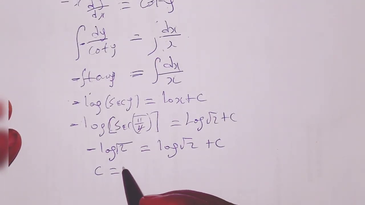 縦巻き横巻きの法則 New commentry Another fomula Separation of Variables Made Easy: Solve Any ODE Step by Step