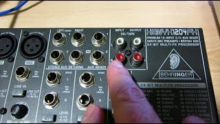 MIXING CONSOLE  HOW TO CONNECT STEREO AUDIO SOURCES  2TRACK IN vs STEREO CHANNELS